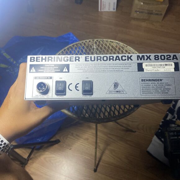 Behringer Eurorack MX 802A-ULN 8-Channel  No Power Supply - Picture 7 of 7